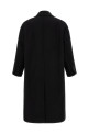 Gabardine coat Black