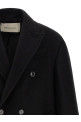Gabardine coat Black