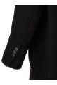 Gabardine coat Black