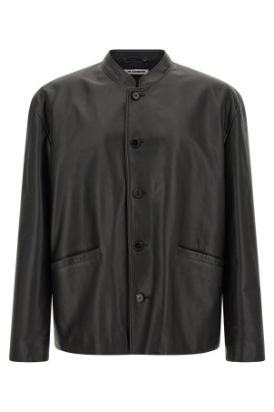 '145' Leather Jacket Black