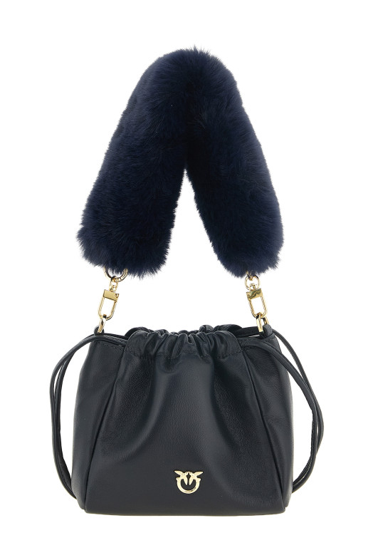 Nappa bucket bag Blue