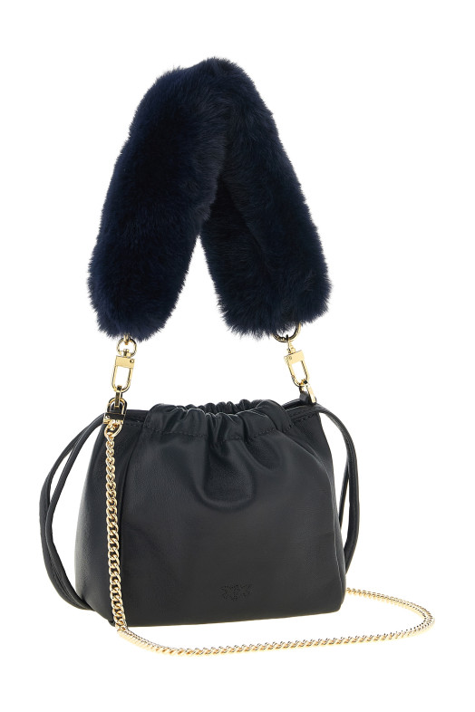 Nappa bucket bag Blue
