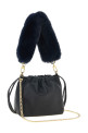 Nappa bucket bag Blue