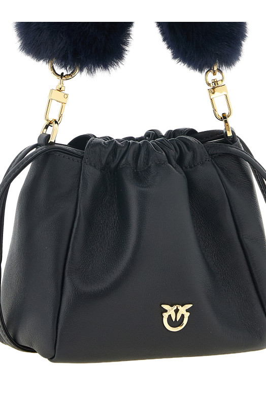Nappa bucket bag Blue