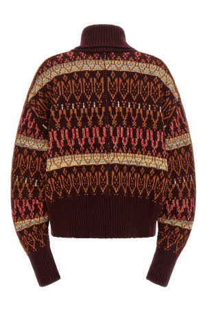 'Teda' cardigan Bordeaux