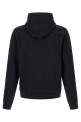 'Web' silk and cotton hoodie Blue
