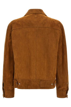 'Trucker' jacket Brown
