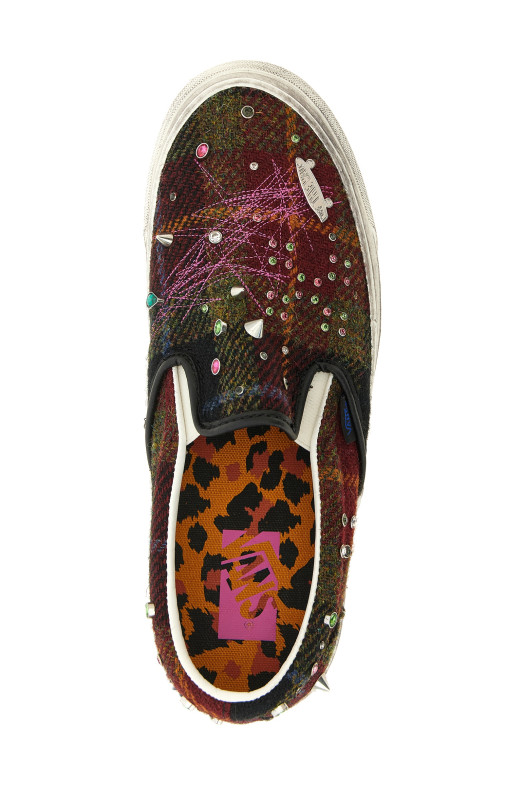 Кросівки «Premium Classic Harris Tweed Slip-On», різнокольорові VN000E96BJN1