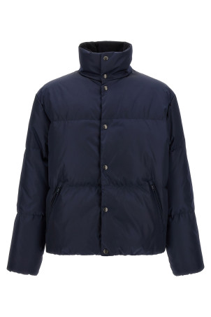 Re-Nylon medium down jacket Blue