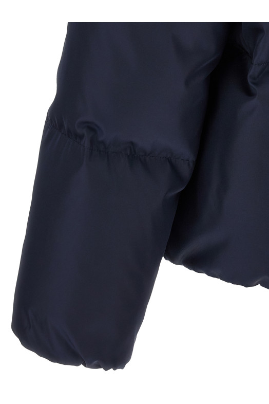 Пуховик Re-Nylon средней толщины, синий PRADA SGD233SOOO1WQ8F0SVF