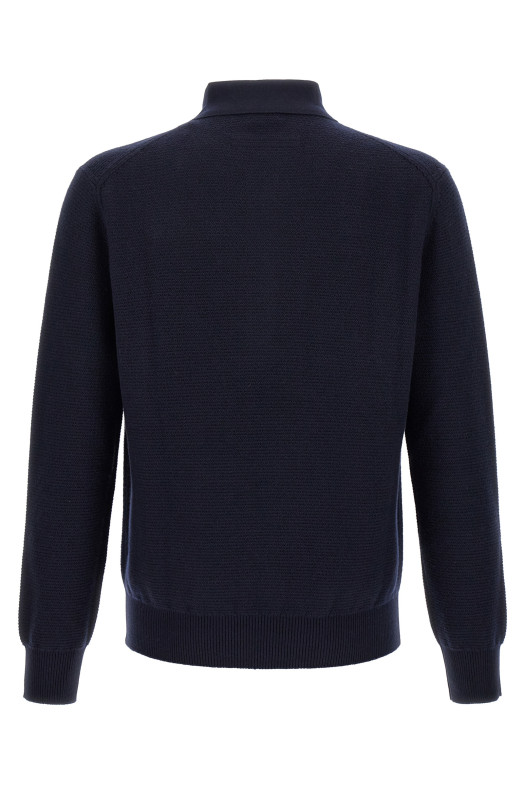 Футболка Polo Oasi цвета «Cashmere Blue» ZEGNA UIK74A4145B09