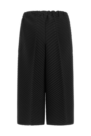 'Tubular Pleats' pants Black