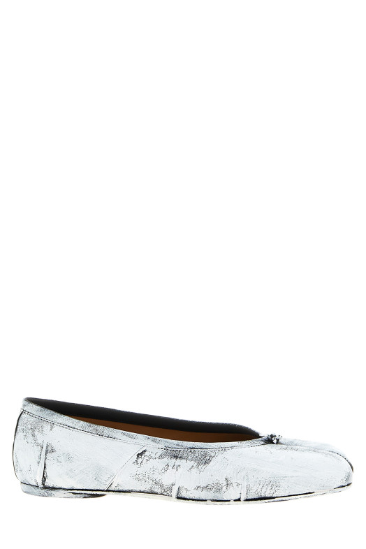 'Tabi New' ballet flats White