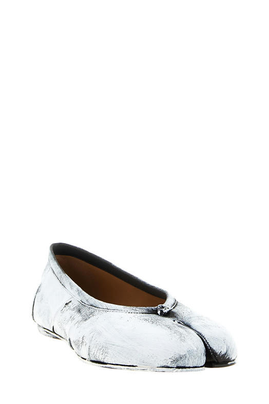 'Tabi New' ballet flats White