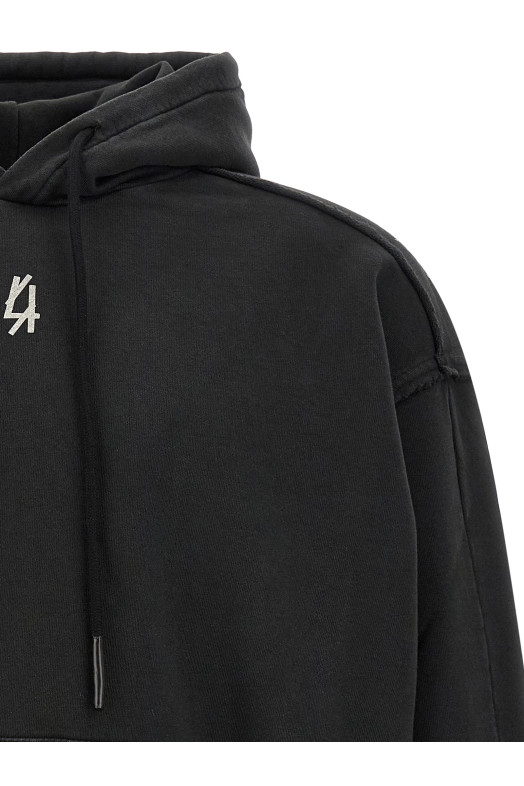 'Mega 44 Patchwork' hoodie Black