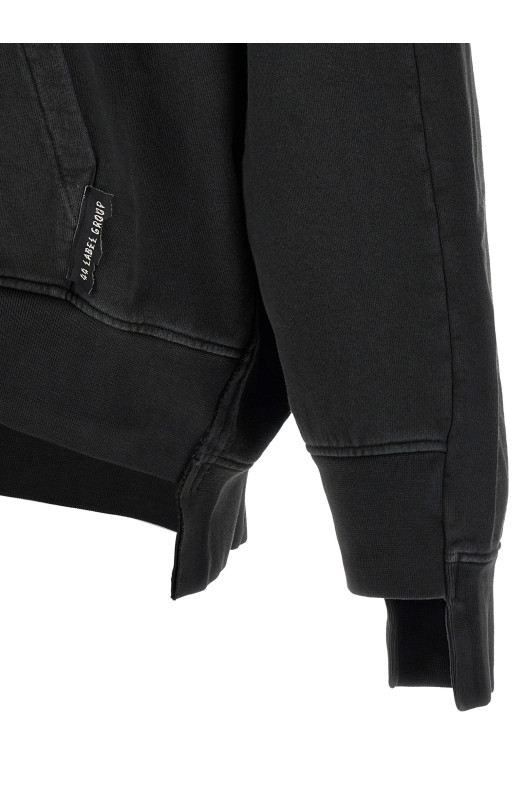 'Mega 44 Patchwork' hoodie Black