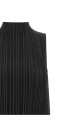 'Mellow Pleats' dress Black