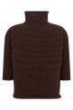 'Zig Zag Knit' blouse Brown