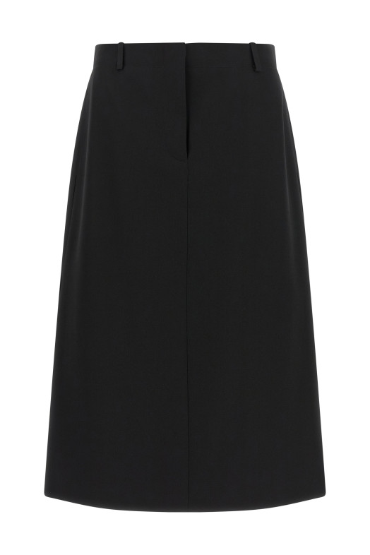 Skirt of sartorial inspiration Black