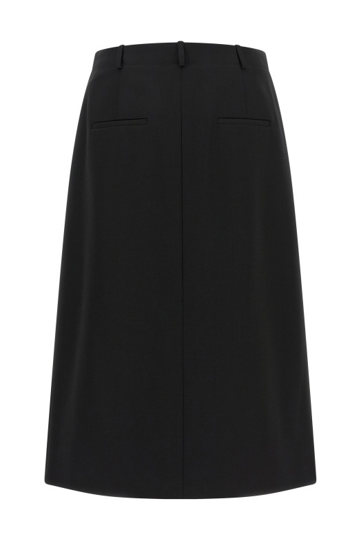 Skirt of sartorial inspiration Black