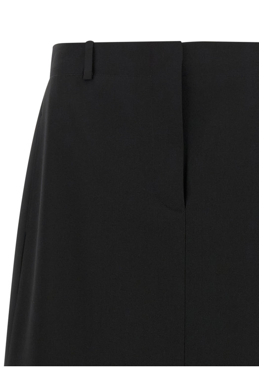 Skirt of sartorial inspiration Black
