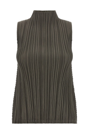 'Mellow Pleats' blouse Green