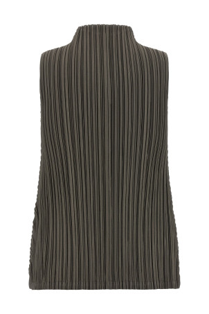 'Mellow Pleats' blouse Green