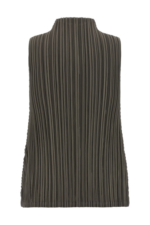 'Mellow Pleats' blouse Green
