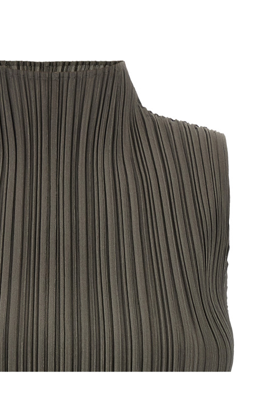 'Mellow Pleats' blouse Green