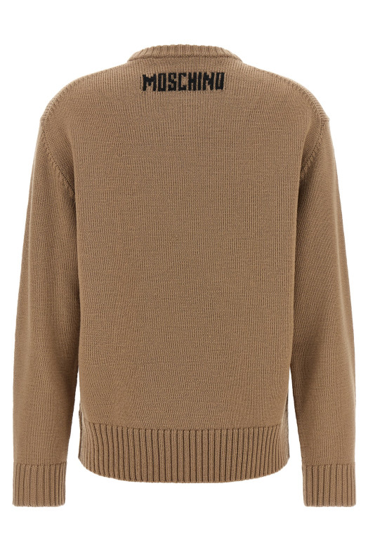 Extra fine merino wool sweater Beige