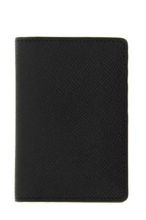 'Four Stitches' card holder Black