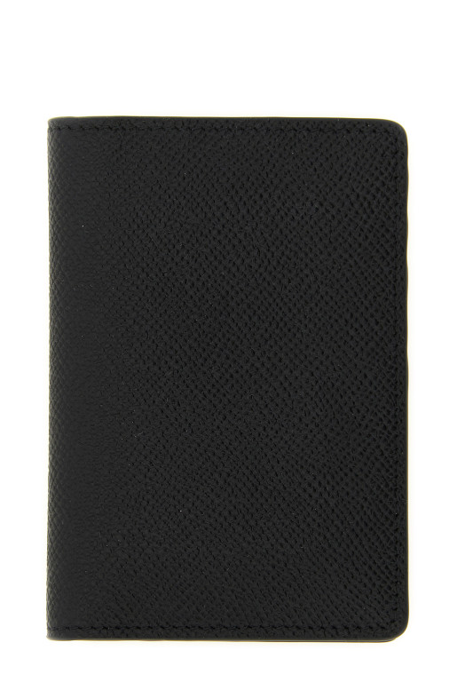 'Four Stitches' card holder Black