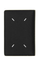 'Four Stitches' card holder Black