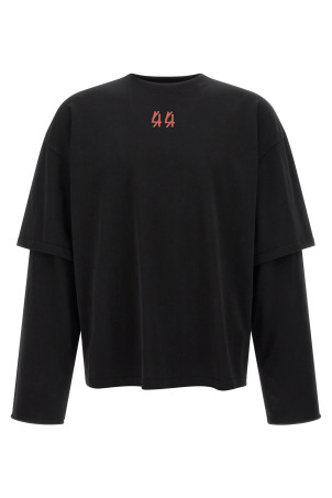 'Over Double' T-shirt Black