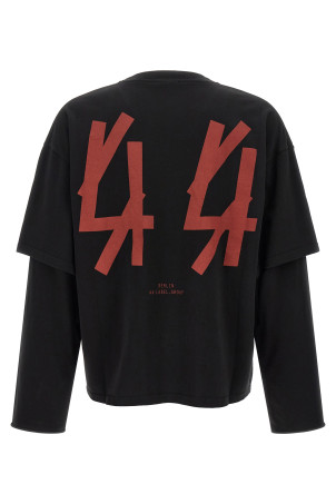 'Over Double' T-shirt Black