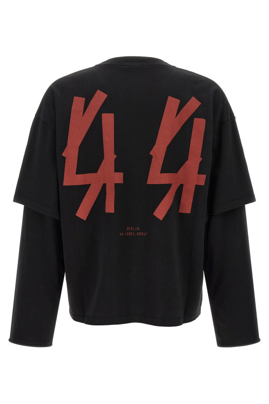 'Over Double' T-shirt Black