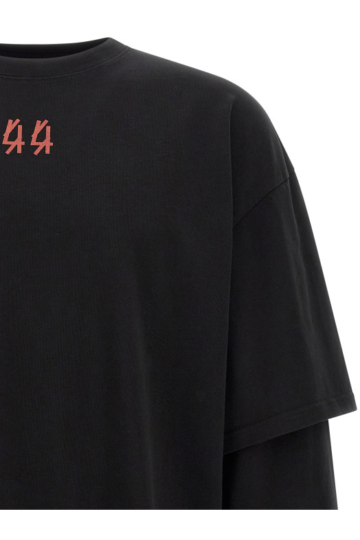 'Over Double' T-shirt Black