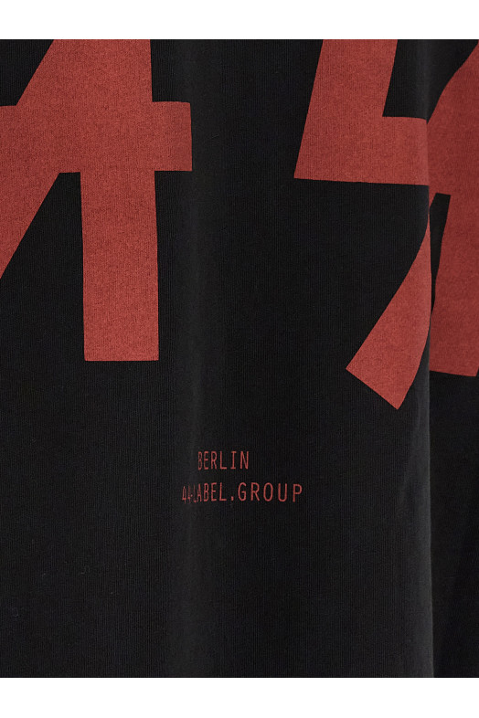 'Over Double' T-shirt Black