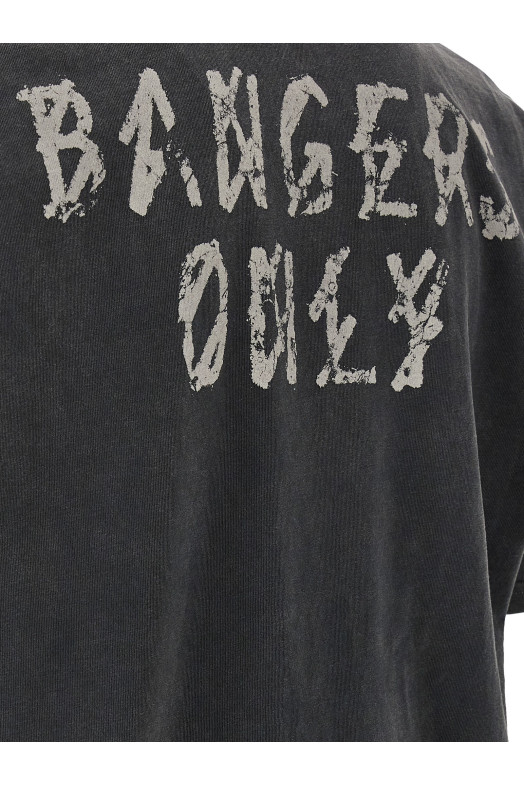 'Bangers Only' T-shirt Black
