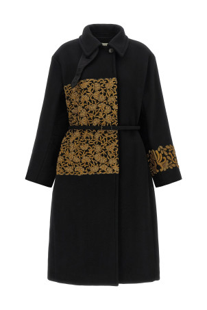 'Rain' coat Black