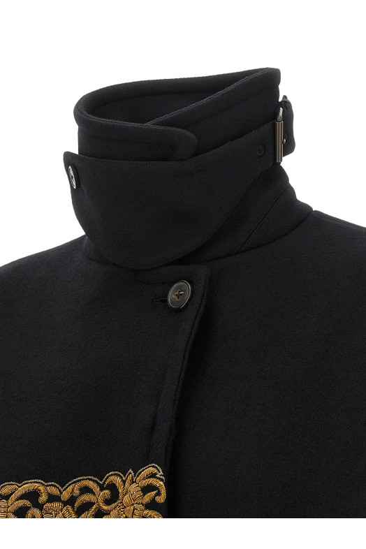 'Rain' coat Black