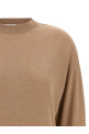 Lurex sweater Beige