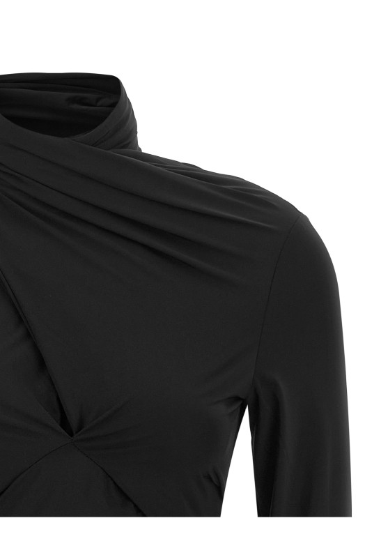 'Gres' top Black