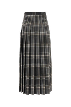 Embroidered stretch wool Prisma skirt WEEKEND (2625106092600)
