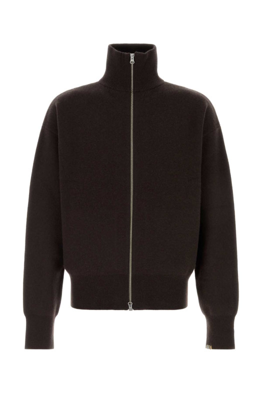Кардиган из тёмно-коричневого кашемира № 319 EXTREME CASHMERE (31907413TU02)
