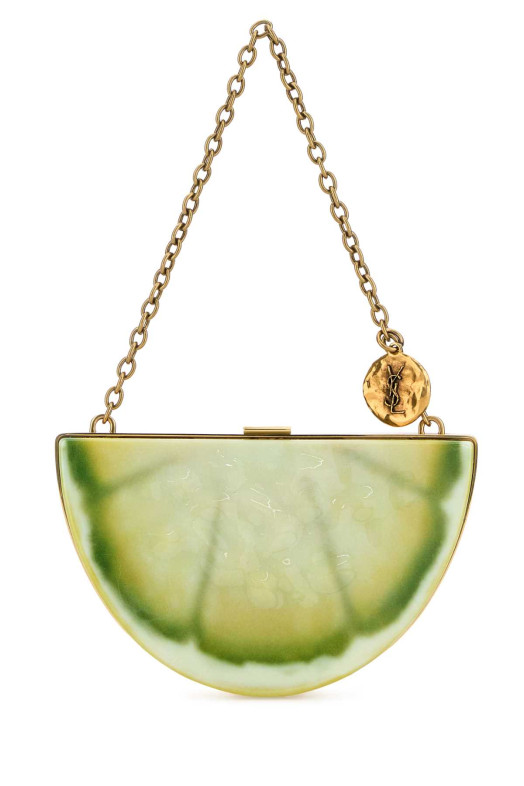 Multicolor resin mini Limone clutch SAINT LAURENT (864401JAAMG)