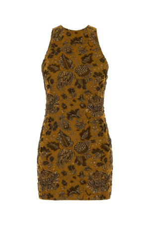 Embroidered jersey dress SAINT LAURENT (A002MWY4L10)