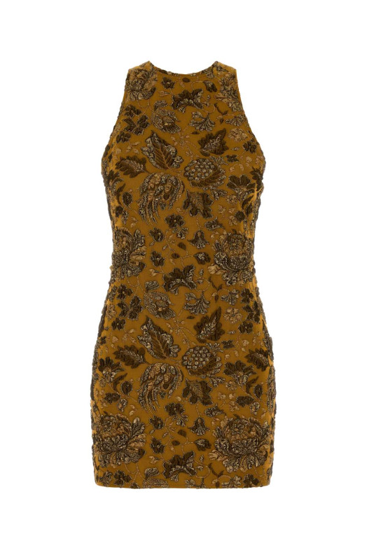 Вишита трикотажна сукня SAINT LAURENT (A002MWY4L10)