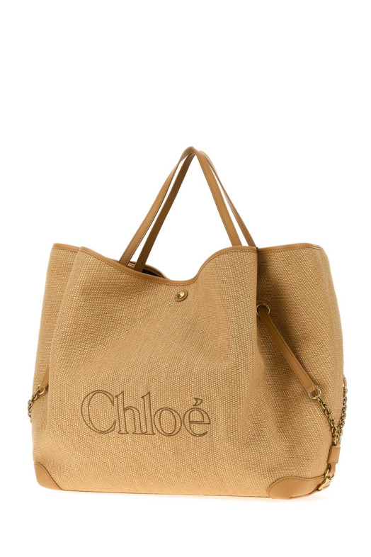 Raffia ChloÃ© Clover shopping bag CHLOE (CH26AS654S71)