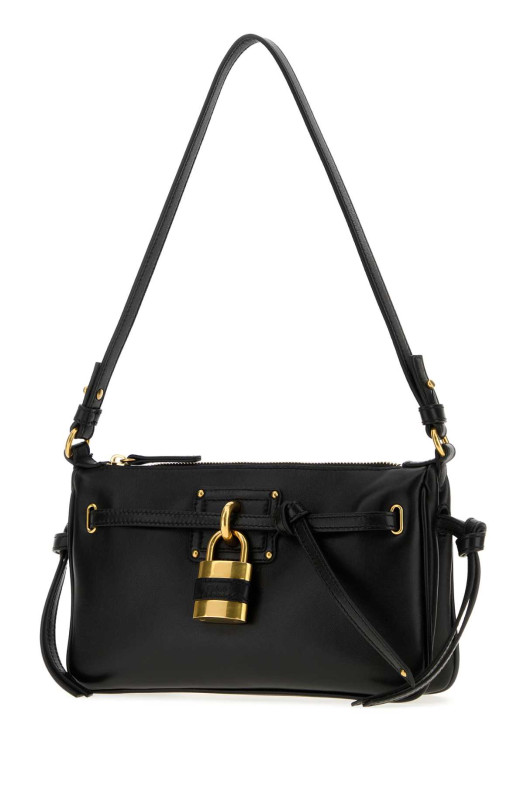 Black nappa leather mini Paddington Sling shoulder bag CHLOE (CH26WP955S60)